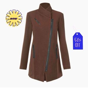 NEW - Never Worn! Cabi #4492 • Legacy Topper • Dark Chocolate • Large